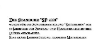 Standuhr SP 2001
